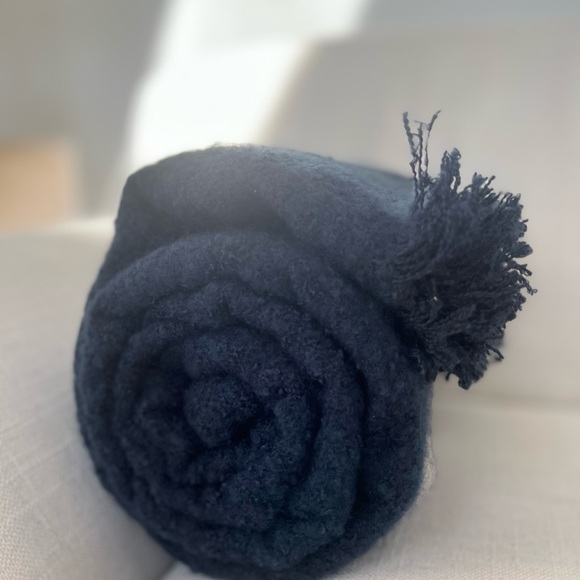 Studio McGee Navy throw - Picture 4 of 6